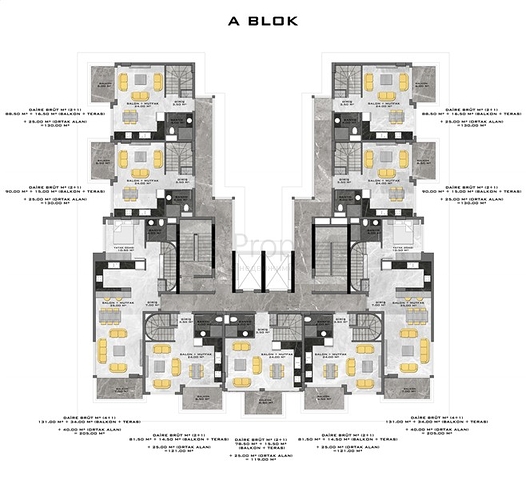 على البحر مباشرة -مجمع فاخر في محمودلار / الانيا 