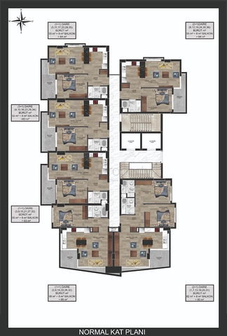 شقق بالاقساط في الانيا - مجمع قيد الانشاء في افسلار / الانيا 