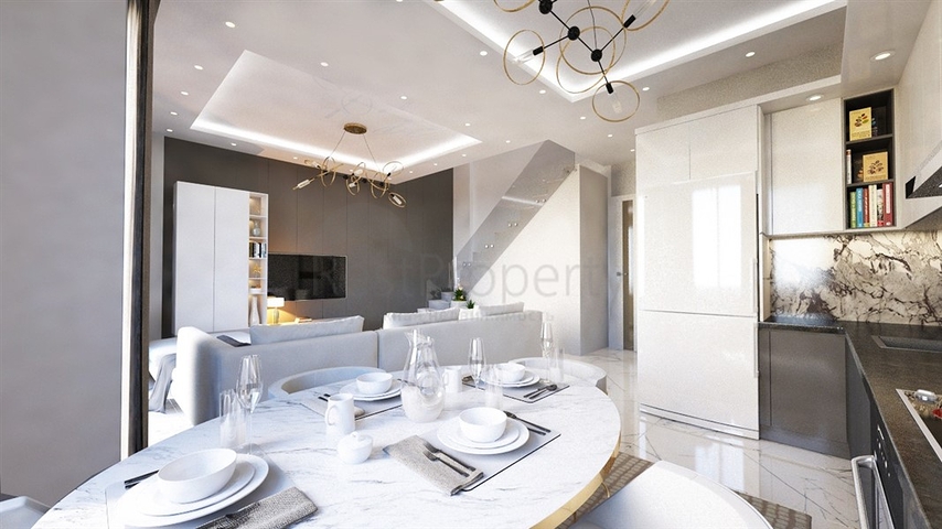 قريب من البحر - شقق بالتقسيط ضمن مجمع انيق -في افسلار / الانيا 