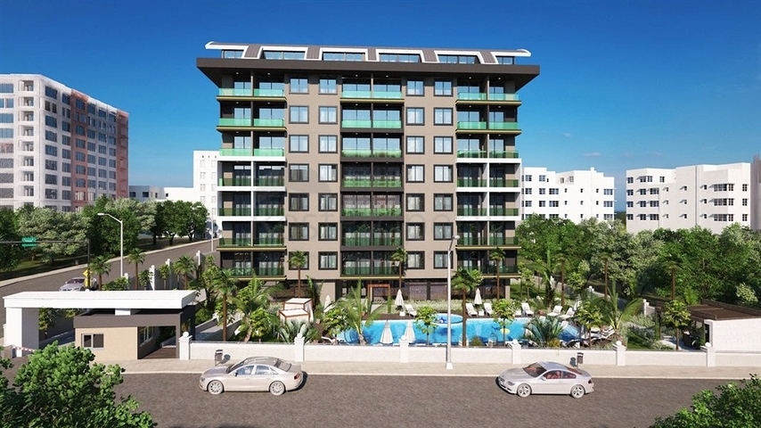 قريب من البحر - شقق بالتقسيط ضمن مجمع انيق -في افسلار / الانيا 