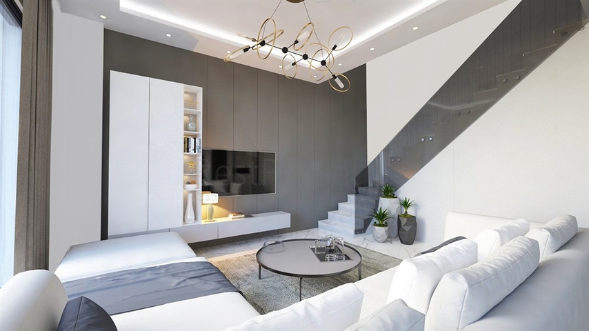 قريب من البحر - شقق بالتقسيط ضمن مجمع انيق -في افسلار / الانيا 