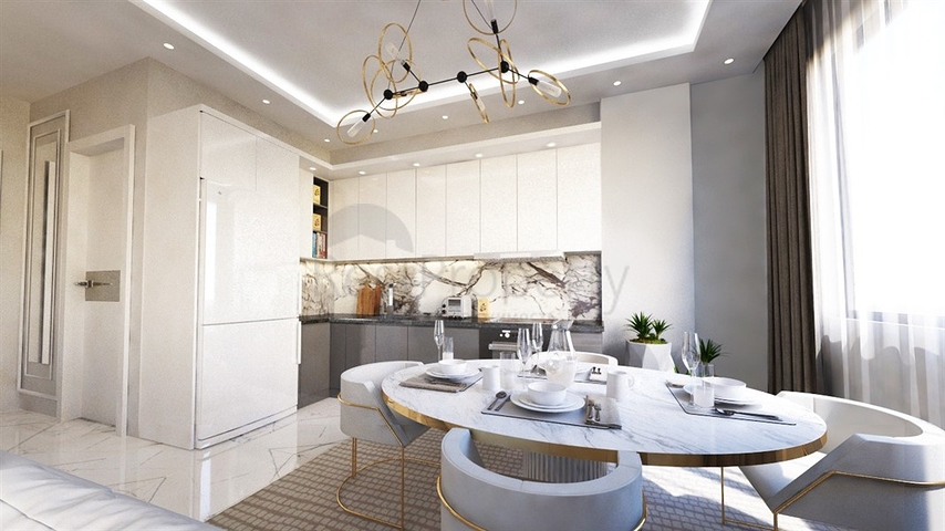 قريب من البحر - شقق بالتقسيط ضمن مجمع انيق -في افسلار / الانيا 