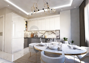 قريب من البحر - شقق بالتقسيط ضمن مجمع انيق -في افسلار / الانيا 