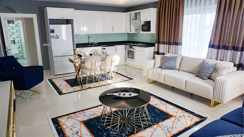 شقة غرفتين وصالة مفروشة - مجمع جديد -في محمودلار / الانيا 