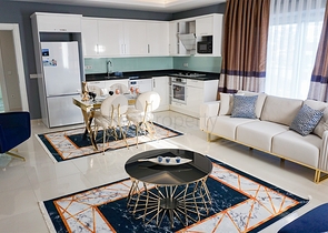 شقة غرفتين وصالة مفروشة - مجمع جديد -في محمودلار / الانيا 