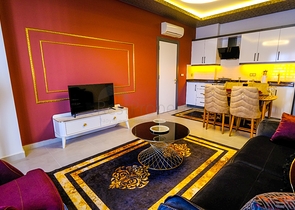 مجمع جديد - شقة غرفة وصالة مفروشة - في محمودلار / الانيا 