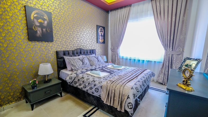 شقة غرفة وصالة مفروشة - مجمع حديث -في محمودلار / الانيا