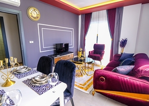 شقة غرفة وصالة مفروشة - مجمع حديث -في محمودلار / الانيا