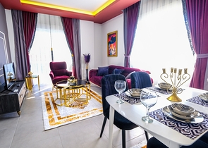 شقة غرفة وصالة مفروشة - مجمع حديث -في محمودلار / الانيا