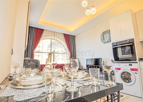 شقق اطلالة على البحر في الانيا - تصميم غرفة وصالة مفروشة - في كارجيجاك / الانيا 