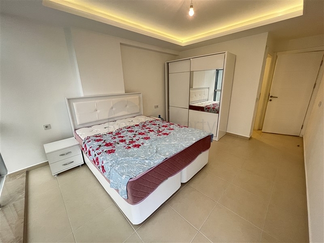 اطلالة بحر -شقة 2 غرفة وصالة مفروشة - ضمن مجمع يضم خدمات 5 نجوم - في افسلار / الانيا 