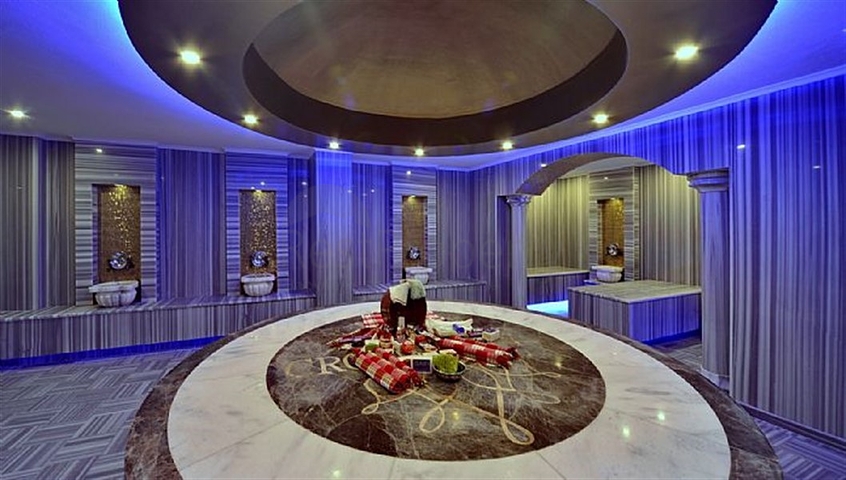 اطلالة بحر -شقة 2 غرفة وصالة مفروشة - ضمن مجمع يضم خدمات 5 نجوم - في افسلار / الانيا 