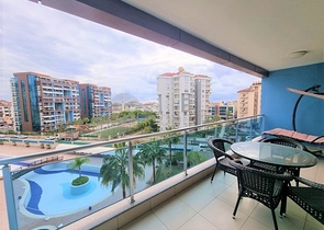 مجمع بخدمات 5 نجوم - شقة غرفة وصالة مفروشة -في منطقة جيكجلي المركزية / الانيا 