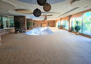 مجمع بخدمات 5 نجوم - شقة غرفة وصالة مفروشة -في منطقة جيكجلي المركزية / الانيا 