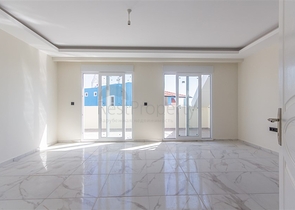 سعر مناسب - دوبلكس 3 غرف وصالة ضمن مجمع حديث - محمودلار / الانيا 