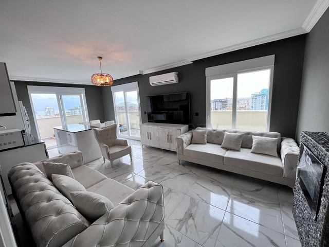 دوبلكس للبيع في محمودلار - تصميم 1+3 - مفروشة بالكامل - في محمودلار/ الانيا 