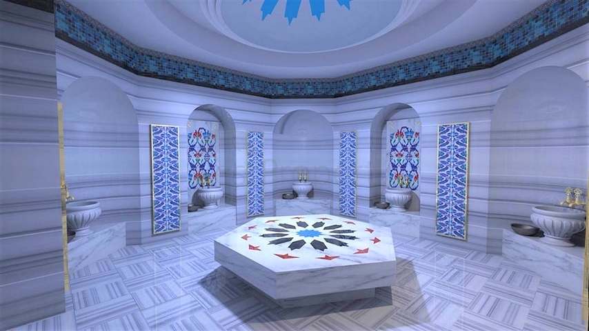 شقق للبيع في محمودلار - غرفة وصالة مفروشة ضمن مجمع حديث - الانيا 