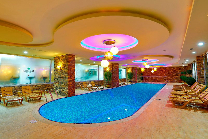 خلف مول الانيوم - شقة غرفة وصالة مفروشة - مجمع فاخر - في جيكجلي / الانيا 