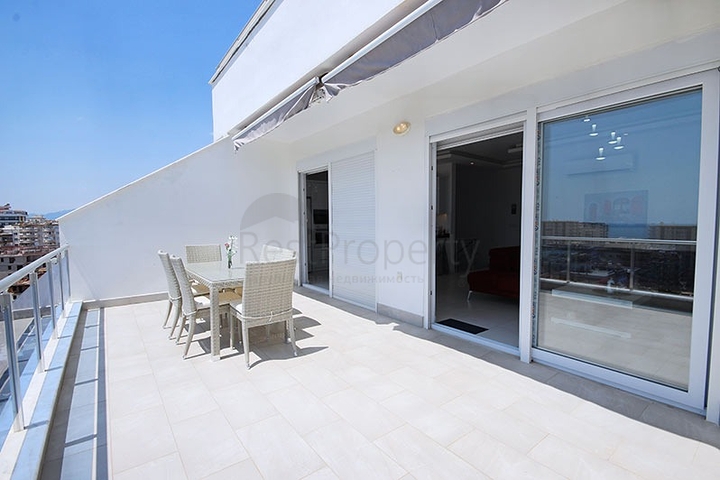 اطلالة بحر - دوبلكس 3 غرف وصالة مفروشة -في محمودلار / الانيا 