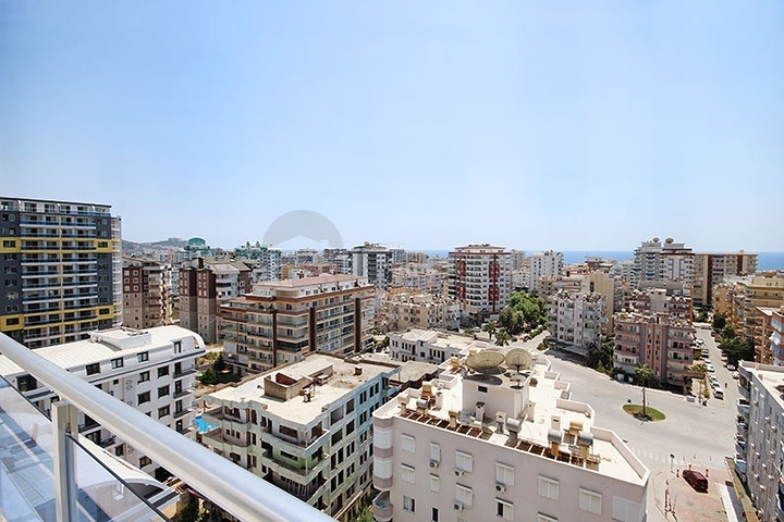 اطلالة بحر - دوبلكس 3 غرف وصالة مفروشة -في محمودلار / الانيا 