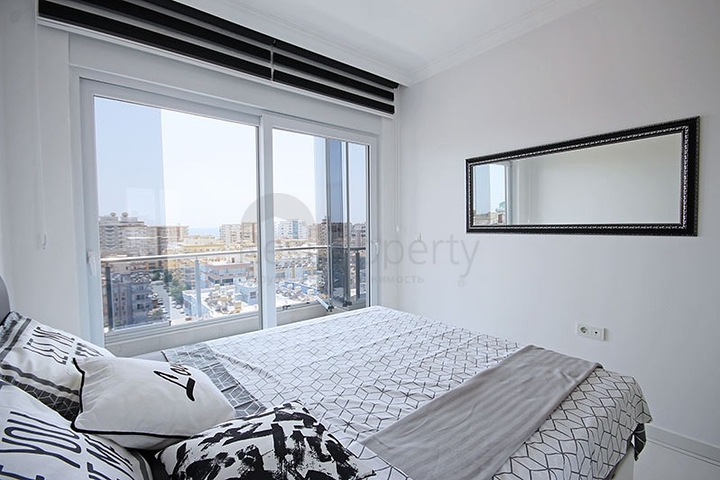 اطلالة بحر - دوبلكس 3 غرف وصالة مفروشة -في محمودلار / الانيا 