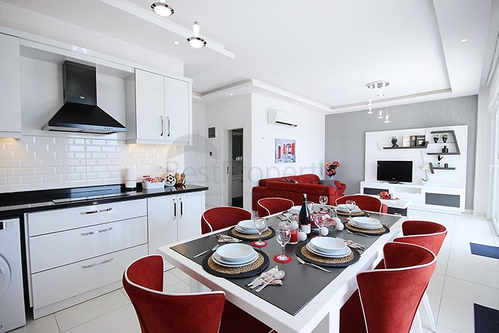 اطلالة بحر - دوبلكس 3 غرف وصالة مفروشة -في محمودلار / الانيا 