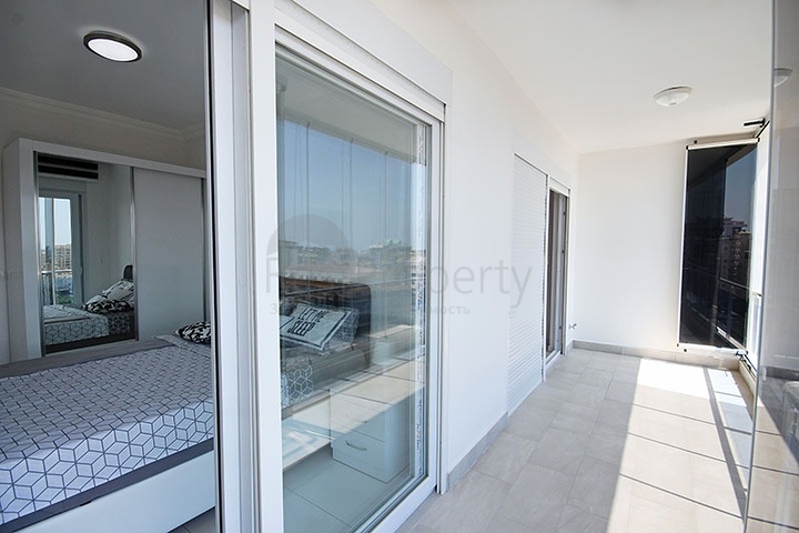 اطلالة بحر - دوبلكس 3 غرف وصالة مفروشة -في محمودلار / الانيا 