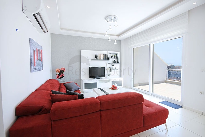 اطلالة بحر - دوبلكس 3 غرف وصالة مفروشة -في محمودلار / الانيا 