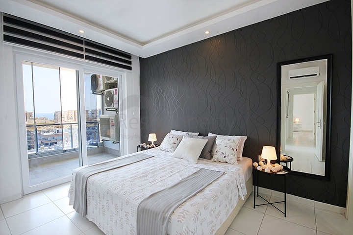 اطلالة بحر - دوبلكس 3 غرف وصالة مفروشة -في محمودلار / الانيا 