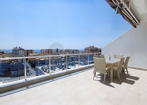 اطلالة بحر - دوبلكس 3 غرف وصالة مفروشة -في محمودلار / الانيا 