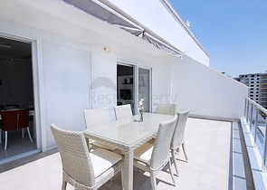 اطلالة بحر - دوبلكس 3 غرف وصالة مفروشة -في محمودلار / الانيا 