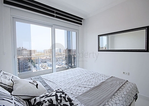 اطلالة بحر - دوبلكس 3 غرف وصالة مفروشة -في محمودلار / الانيا 