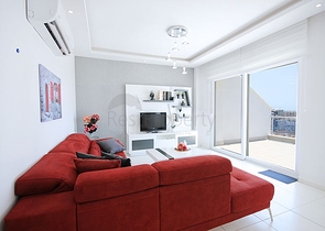 اطلالة بحر - دوبلكس 3 غرف وصالة مفروشة -في محمودلار / الانيا 