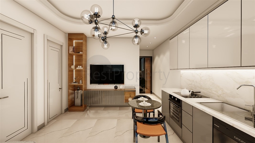 شقق للبيع بالتقسيط - مجمع قيد الانشاء -في مركز الانيا 