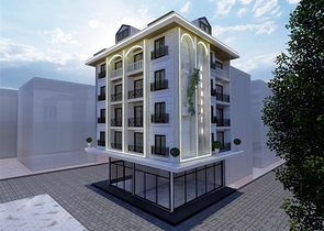 شقق للبيع بالتقسيط - مجمع قيد الانشاء -في مركز الانيا 