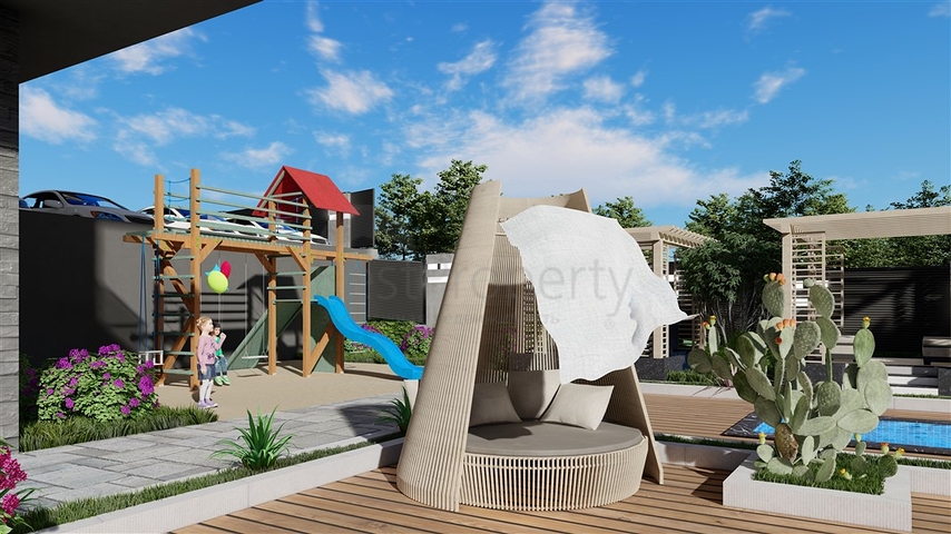 شقق بالاقساط ضمن مجمع قيد الانشاء - منطقة افسلار / الانيا 