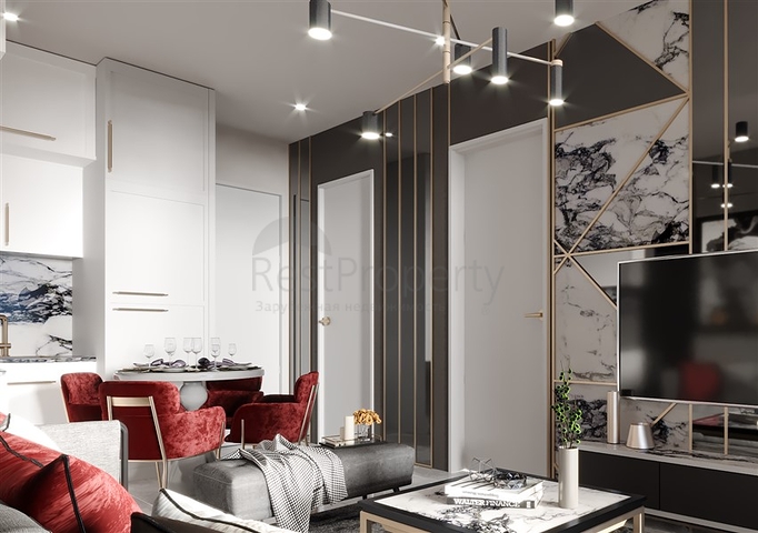 شقق بالاقساط ضمن مجمع قيد الانشاء - منطقة افسلار / الانيا 