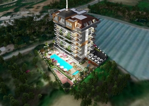 شقق بالاقساط ضمن مجمع قيد الانشاء - منطقة افسلار / الانيا 