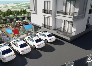 شقق بالاقساط ضمن مجمع قيد الانشاء - منطقة افسلار / الانيا 