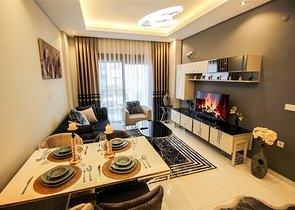 شقة غرفة وصالة ضمن مجمع حديث في اوبا / الانيا 