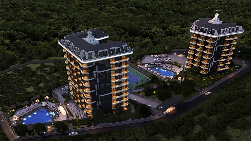 شقق للبيع بالاقساط في الانيا - مجمع حديث قيد الانشاء في ديمرتاش / الانيا 