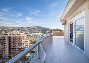 اطلالة بحر - دوبلكس 3 غرف وصالة مفروشة -في محمودلار/ الانيا 