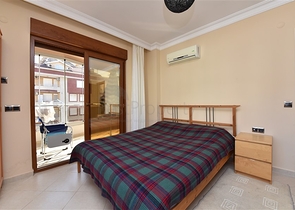 شقة اطلالة بحر في اوبا - تصميم غرفة وصالة مفروشة -ضمن مجمع - اوبا / الانيا 