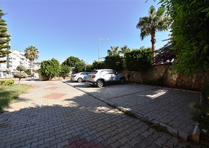 شقة اطلالة بحر في اوبا - تصميم غرفة وصالة مفروشة -ضمن مجمع - اوبا / الانيا 