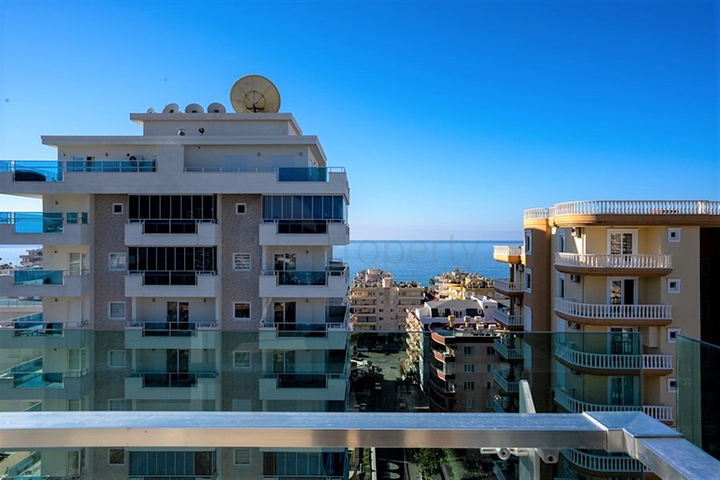 اطلالة بحر - دوبلكس واسعة 3 غرف وصالة -ضمن مجمع سكني -في محمودلار / الانيا 