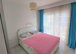 قريبة من البحر - شقة غرفة وصالة مفروشة -ضمن مجمع فاخر - محمودلار / الانيا 