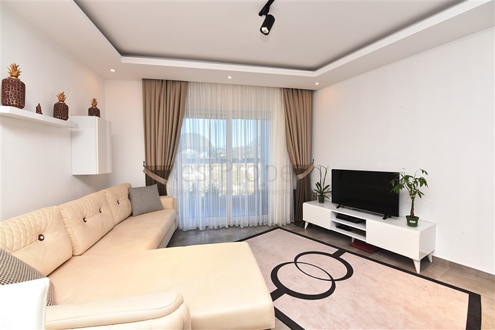 اطلالة جبلية - شقة غرفة وصالة مفروشة -ضمن مجمع حديث - كارجيجاك / الانيا 