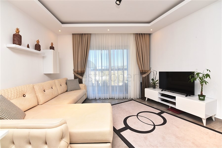 اطلالة جبلية - شقة غرفة وصالة مفروشة -ضمن مجمع حديث - كارجيجاك / الانيا 