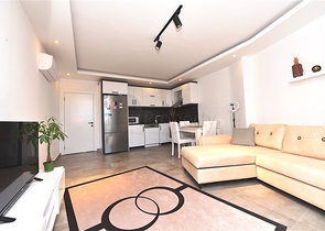 اطلالة جبلية - شقة غرفة وصالة مفروشة -ضمن مجمع حديث - كارجيجاك / الانيا 