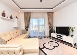 اطلالة جبلية - شقة غرفة وصالة مفروشة -ضمن مجمع حديث - كارجيجاك / الانيا 